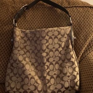 Coach shoulder bag.
